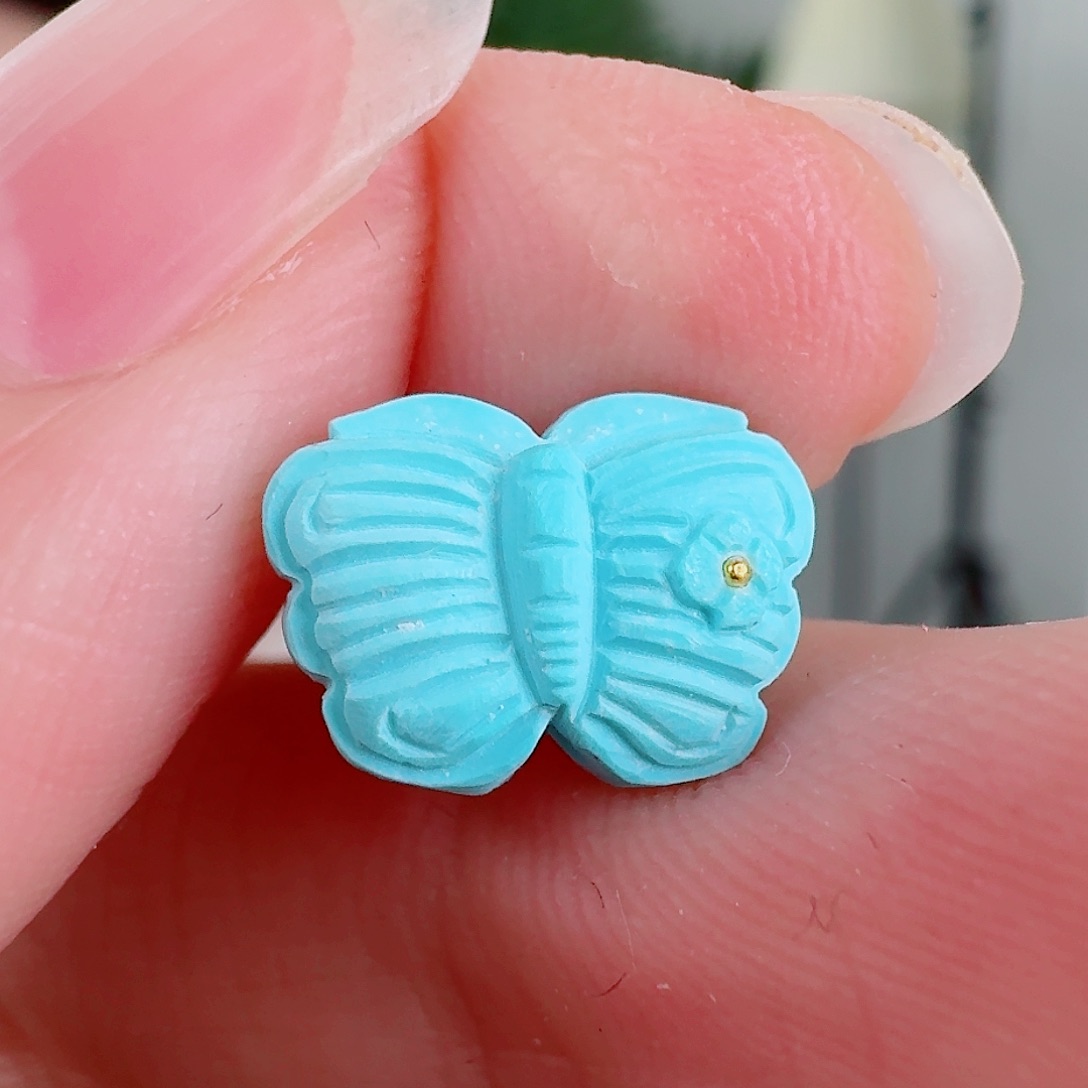 未镶嵌绿松石珠宝奇石