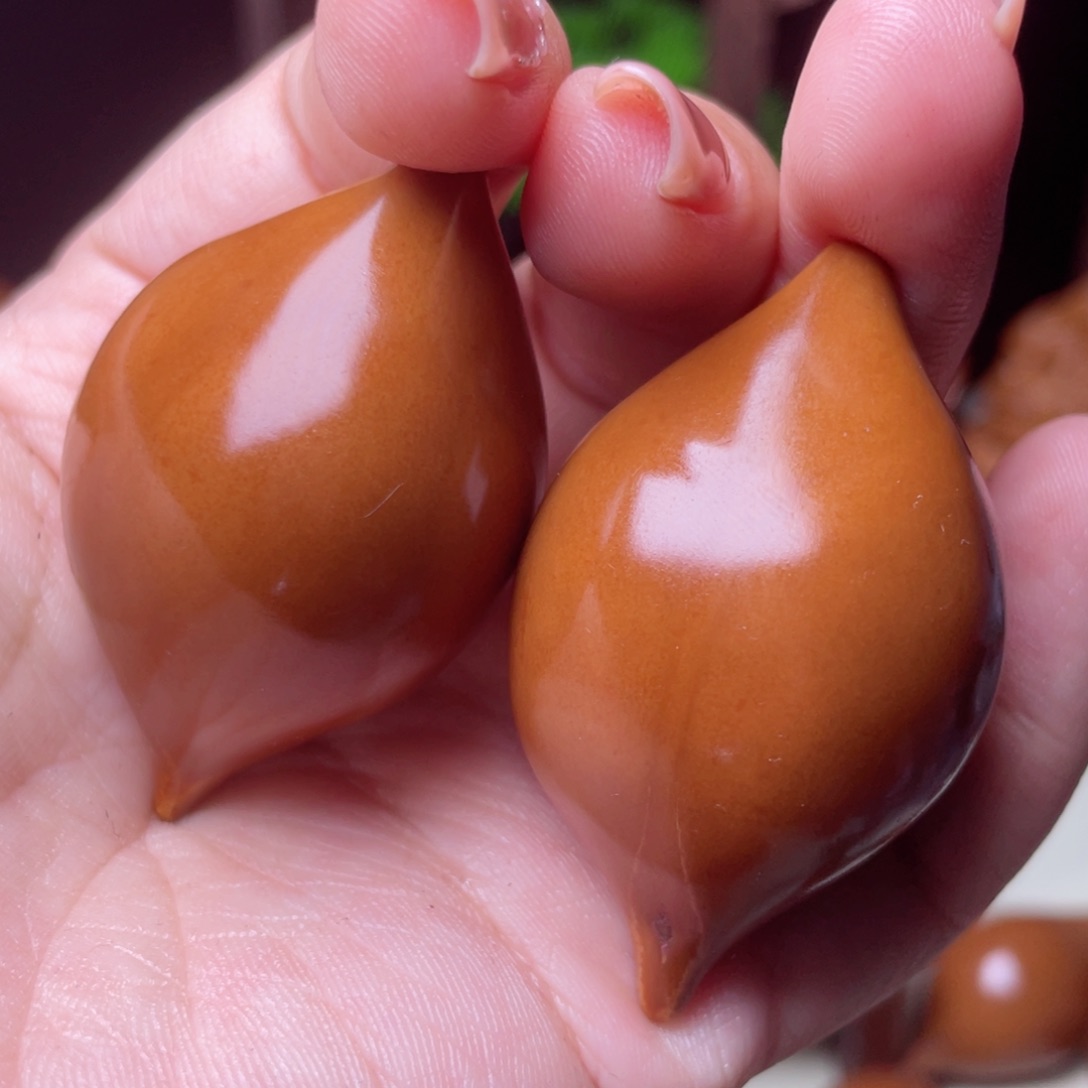 吊坠橄榄核长光珠手球