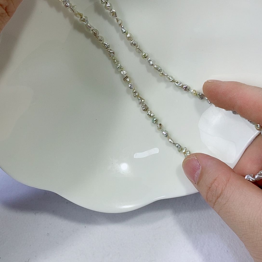 海水珍珠颈饰银S925镶嵌