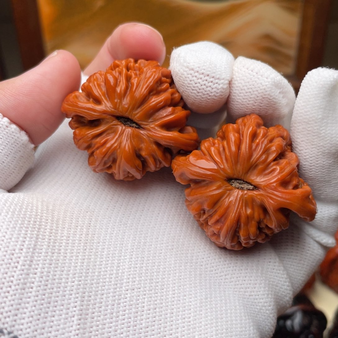 文玩核桃把件四座楼39