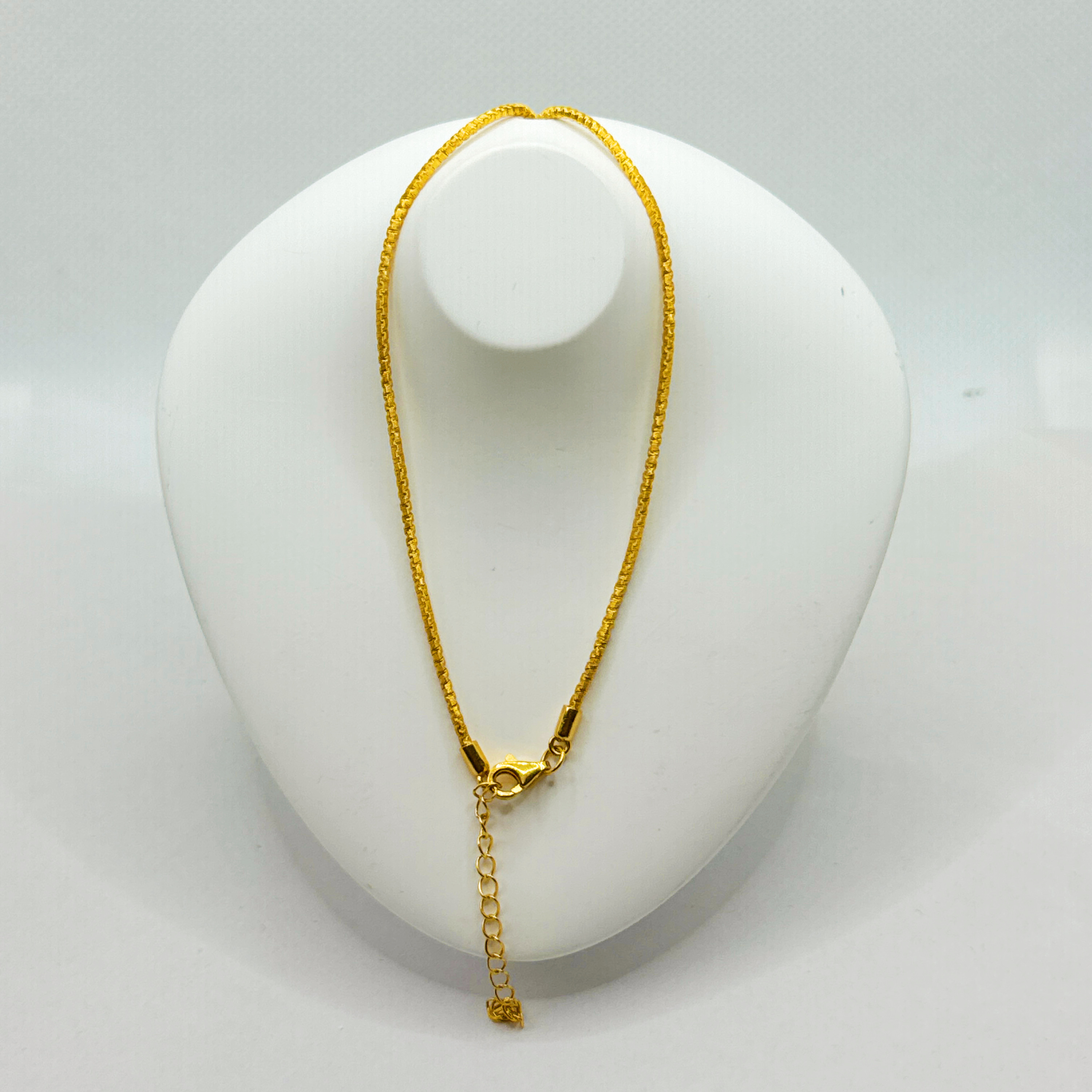 【金枝原】足金999 编织项链 龙虾扣