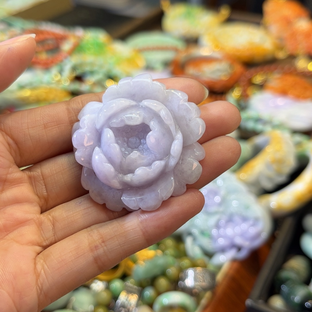 翡翠颈饰未镶嵌待编款