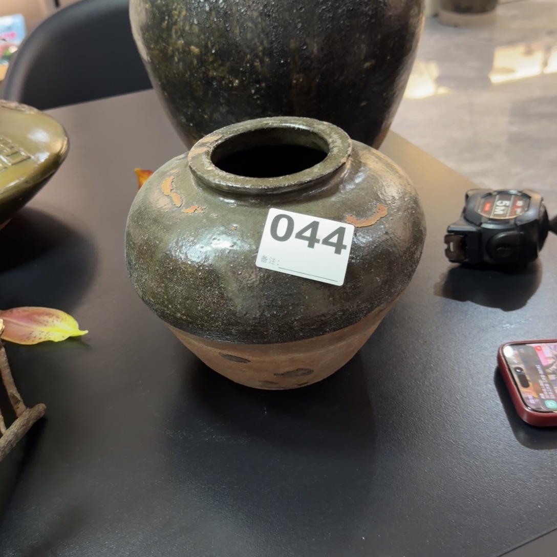 谦***康罐静界茶空间老物件044