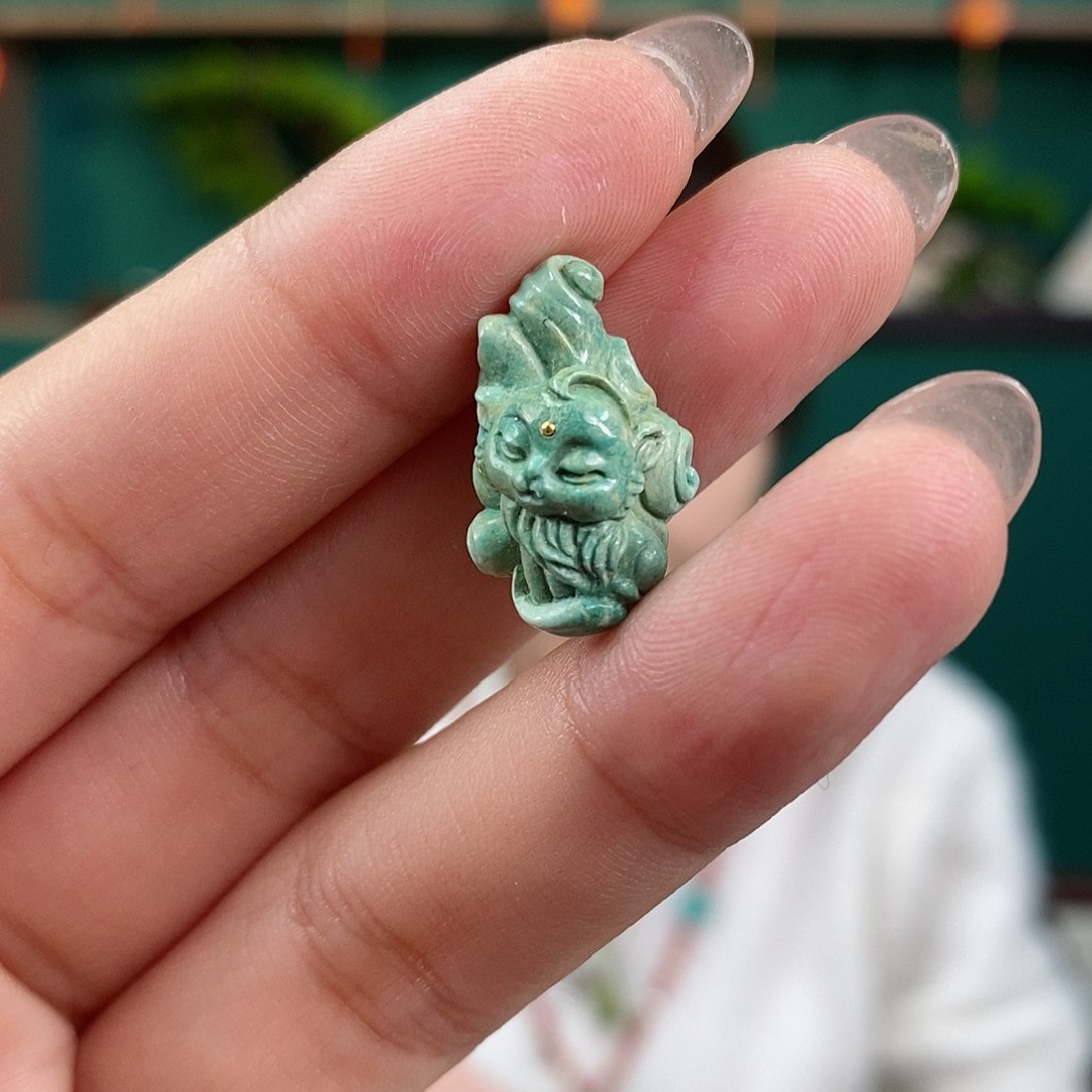 绿松石珠宝奇石未镶嵌