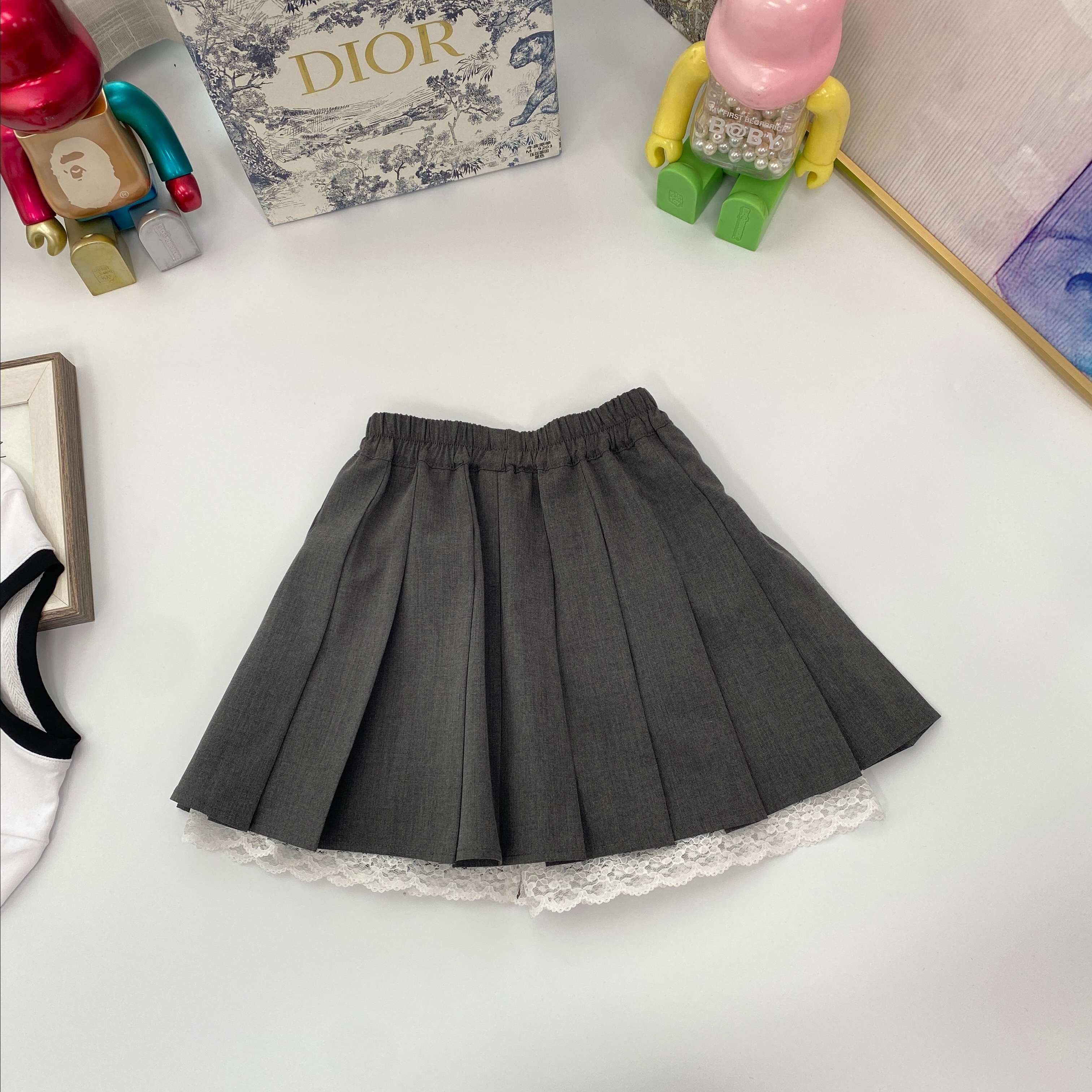 直播间专拍!下单备注编码!默认no退Wuchouchou 蕾丝拼接短裙