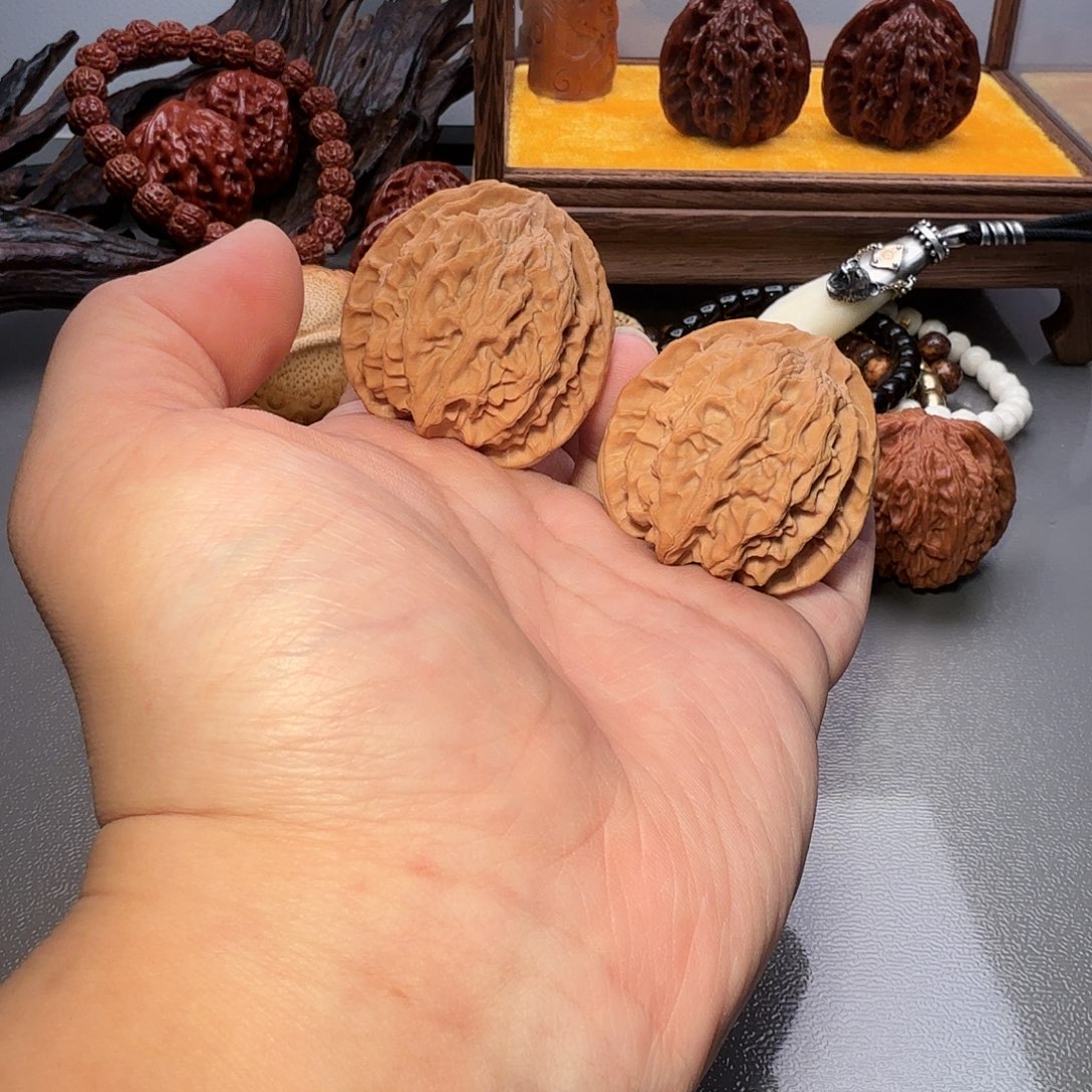 文玩核桃把件41尺寸王坪村一代苹果园