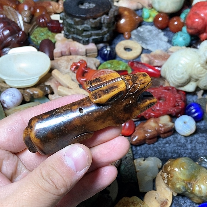 和田玉未镶嵌颈饰118