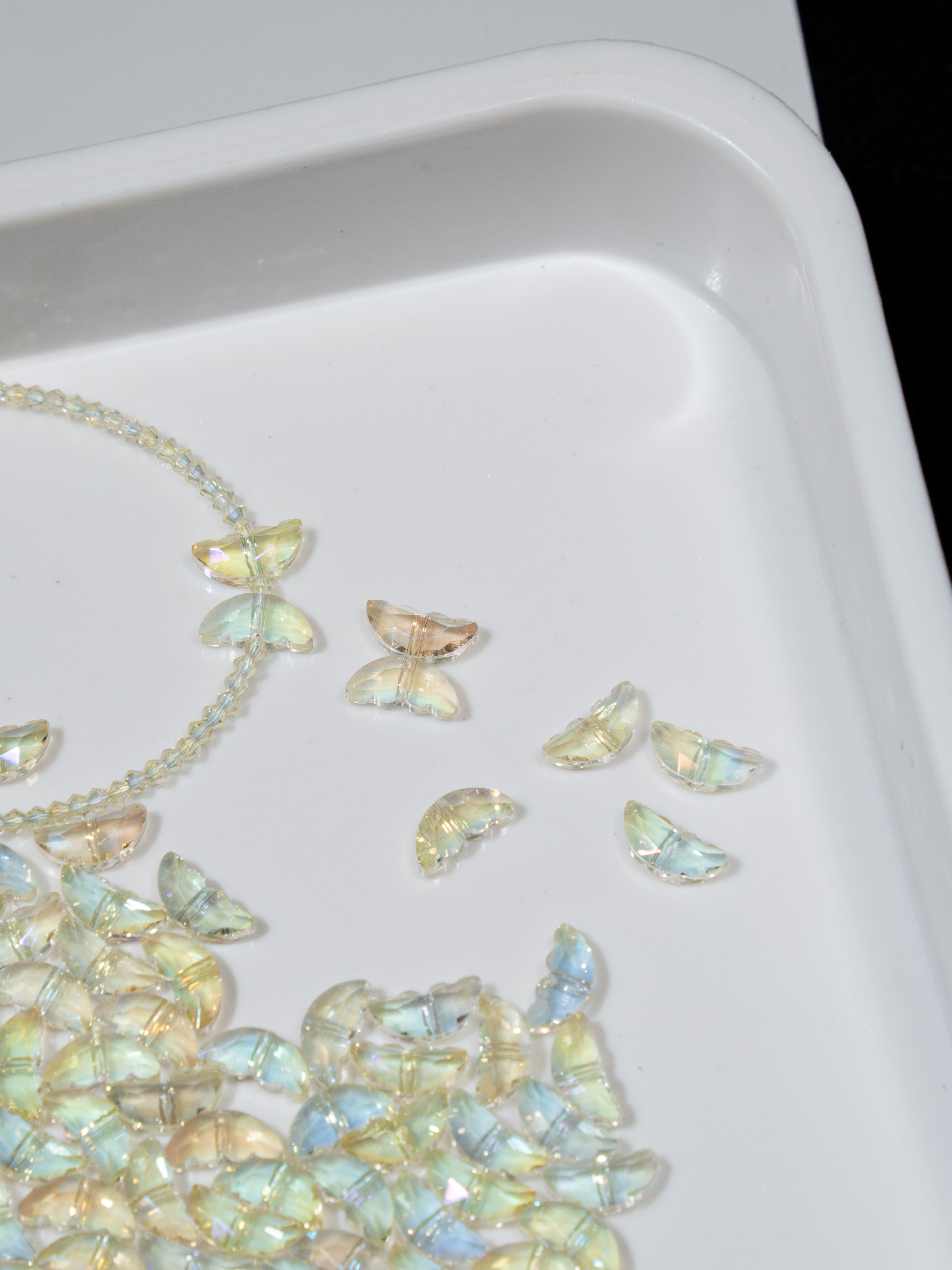 [101-200号]手工DIY 玻璃 人造水晶配件 珠子 散珠  diy小配件-新