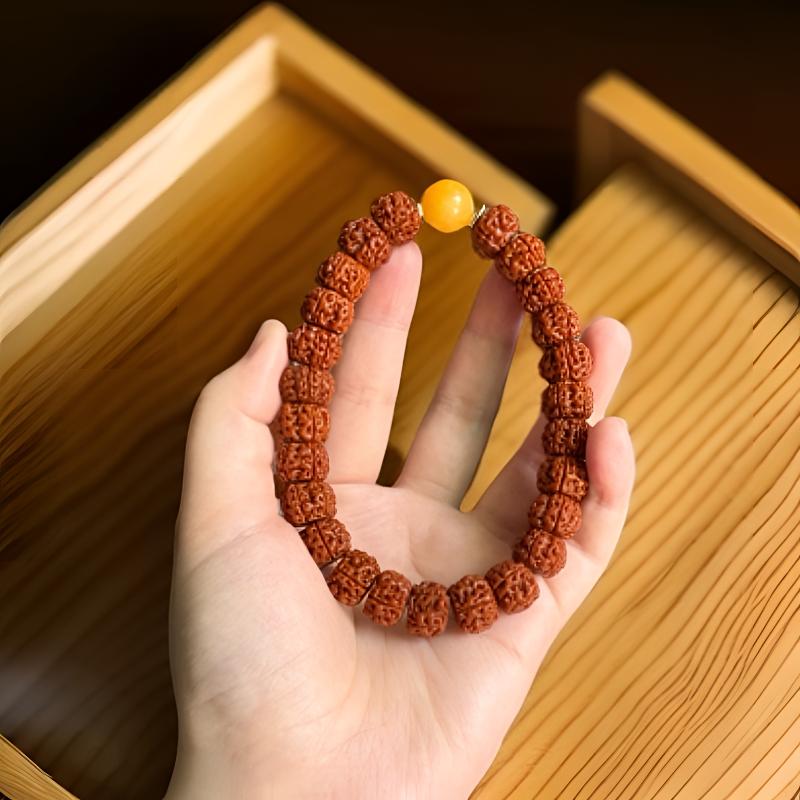 臧切小金刚机刷打底手串单圈【黄】（无裂不金刚介意慎拍）