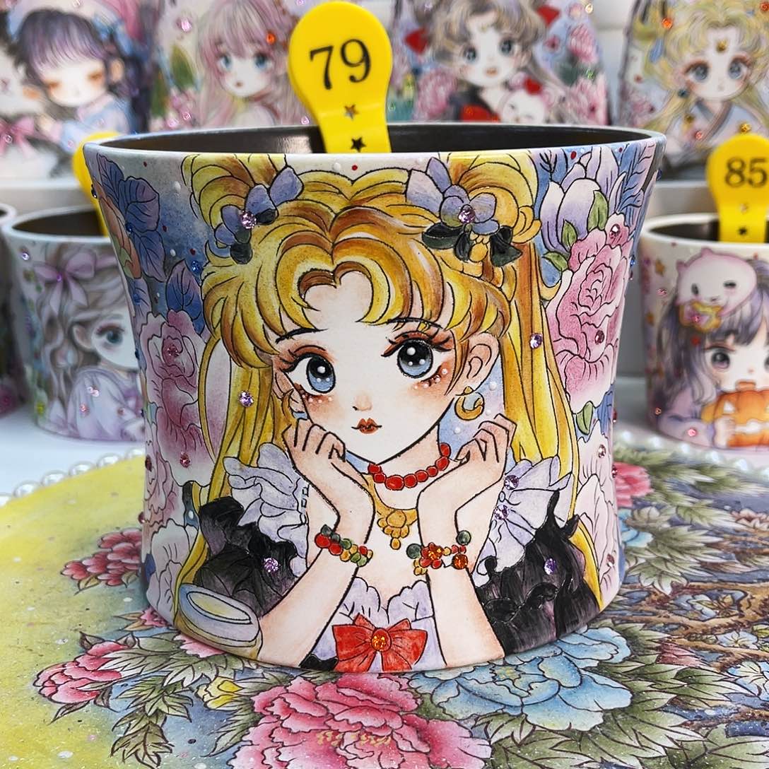 红陶薄雾花盆一物一拍