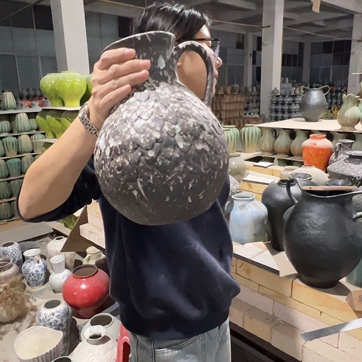 景德镇陶瓷花瓶工厂微瑕