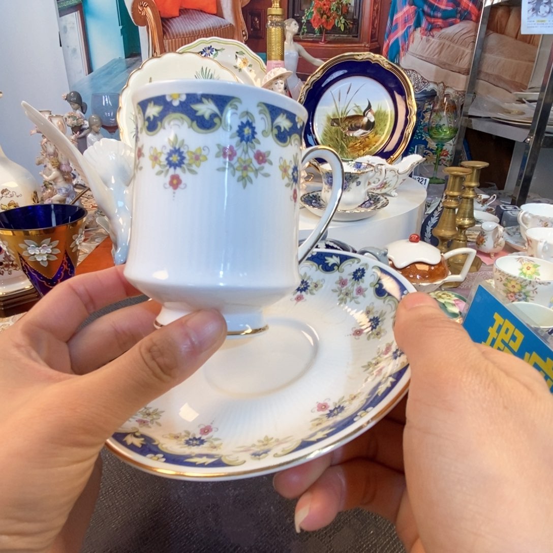 欧瓷咖啡杯水晶杯