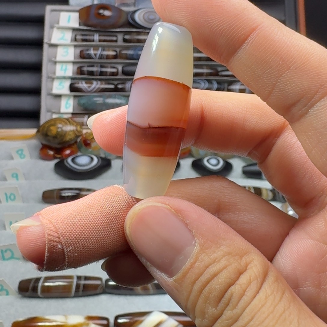玛瑙/玉髓未镶嵌吊坠(不含链)
