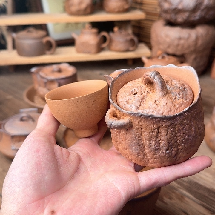 原矿老岩泥茶器系列