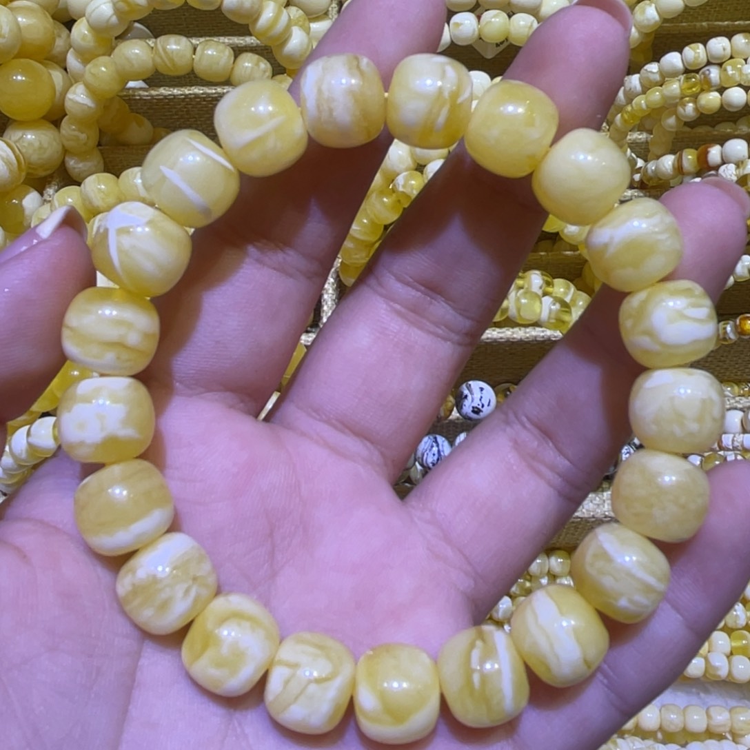 手绳琥珀未镶嵌11m