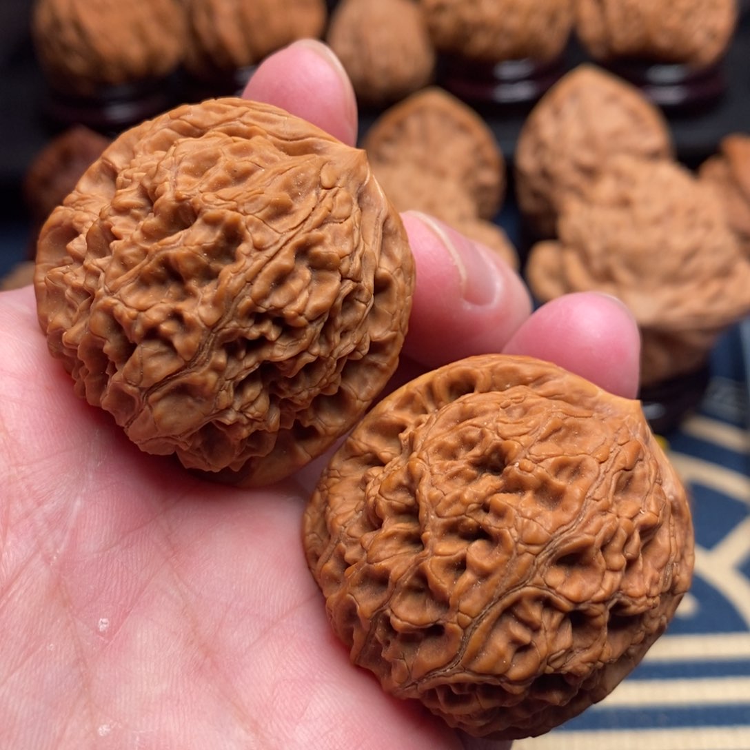 文玩核桃把件38水龙纹