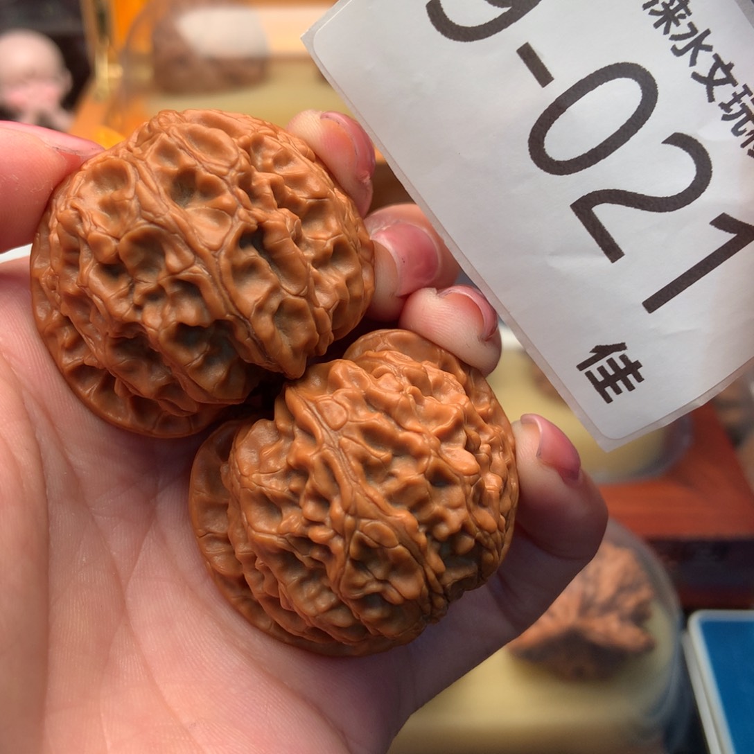 文玩核桃把件40苹果