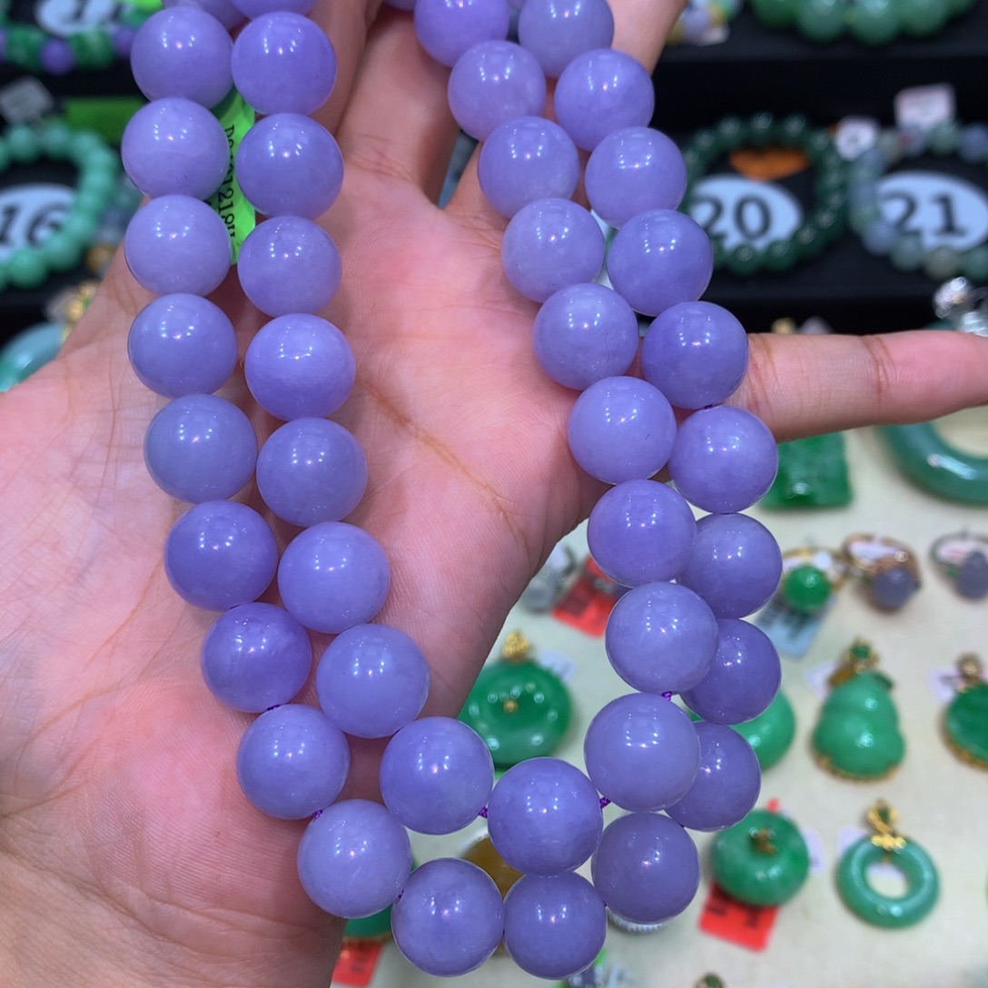 我***风翡翠未镶嵌颈饰翡翠