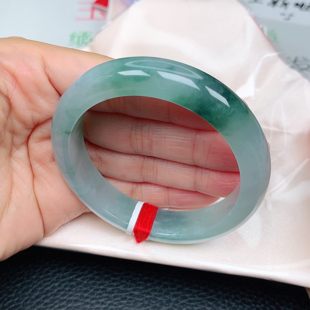 未镶嵌手镯翡翠冰胶绿野仙踪新品24