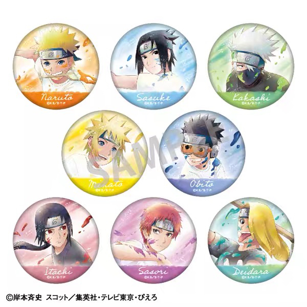 火影忍者 油漆吧唧徽章