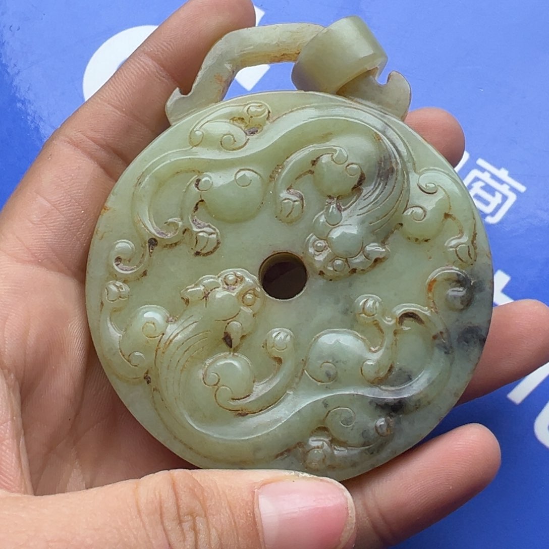 和田玉把件未镶嵌