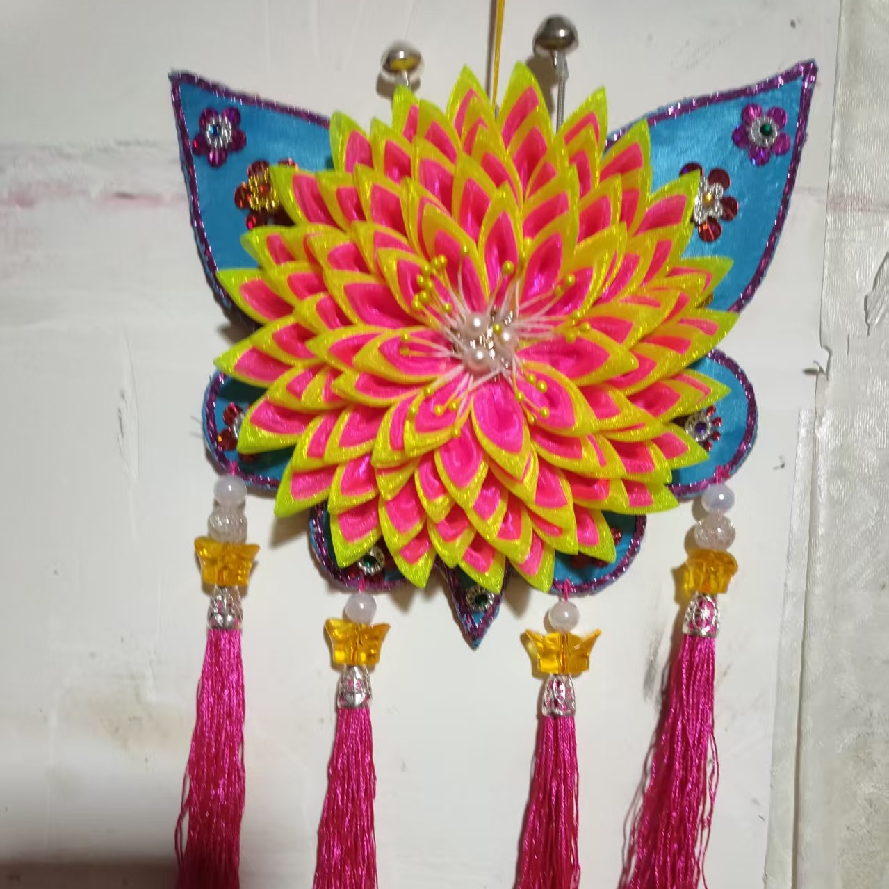 蝴蝶荷包纯手工制作