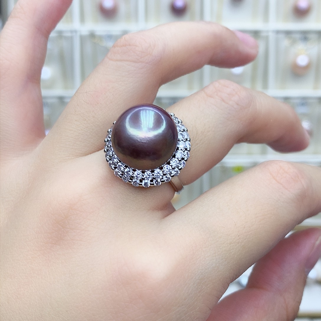 淡水珍珠颈饰合金