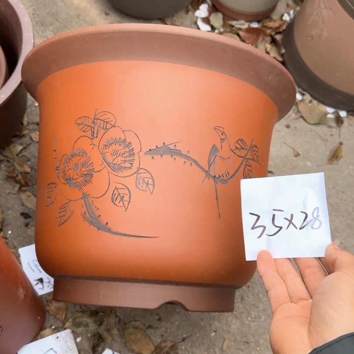 紫砂花盆特价清仓