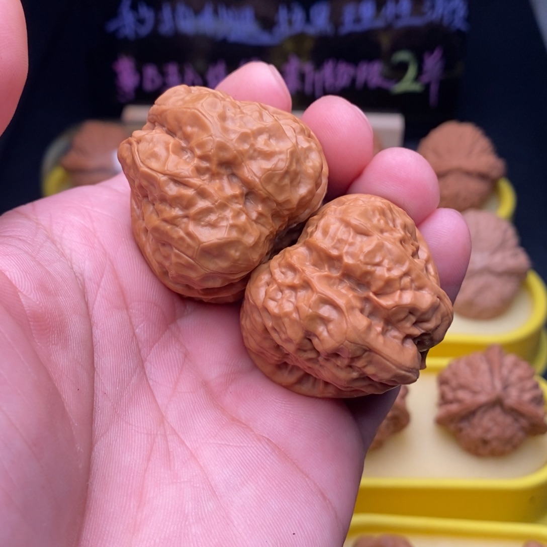 桃核吊坠三角蛙尺寸41