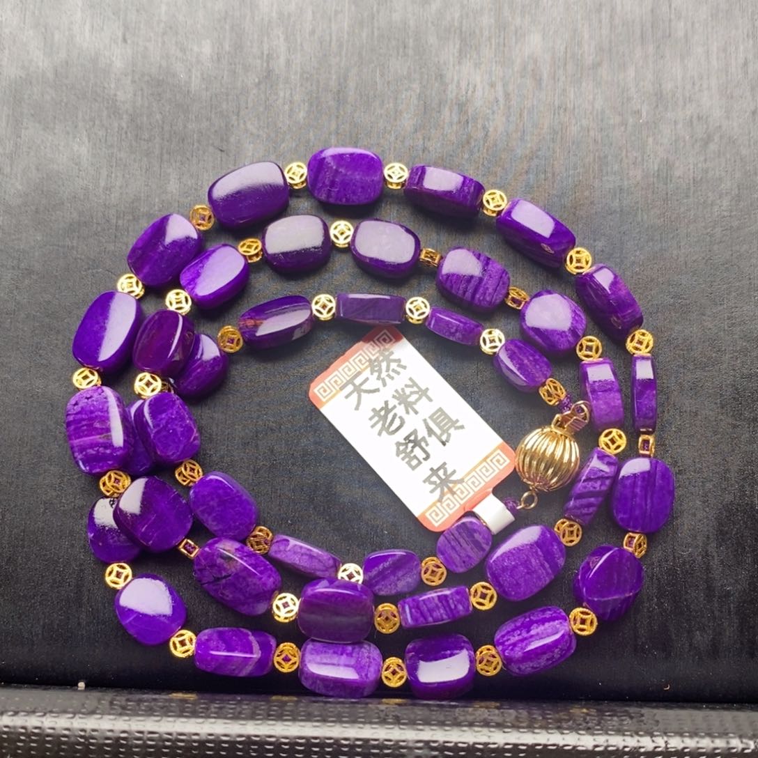 苏纪石（舒俱来）颈饰未镶嵌