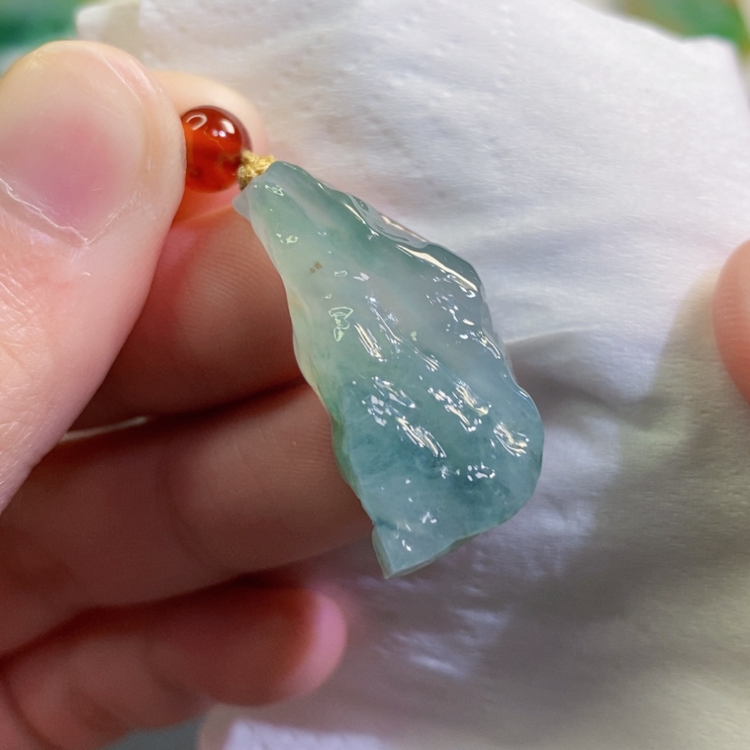 【闪购商品】翡翠吊坠(不含链)未镶嵌6454