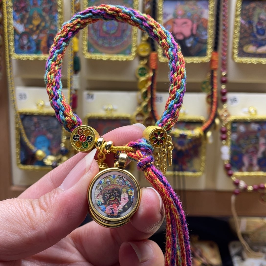 吊坠唐卡一步到位一步之