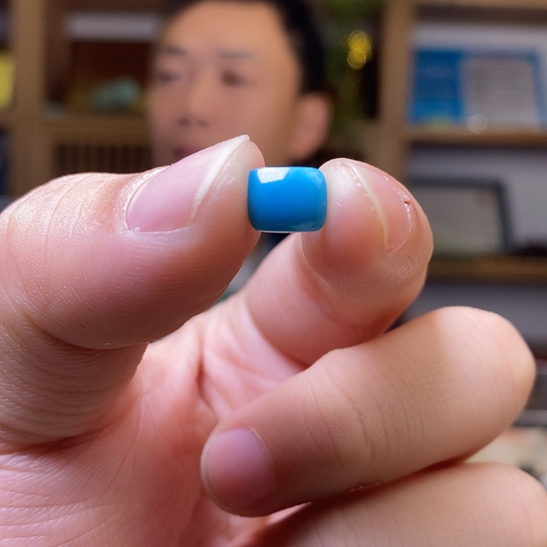 紫****绿松石未镶嵌戒面