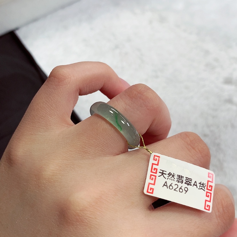 【闪购商品】未镶嵌戒指翡翠11号