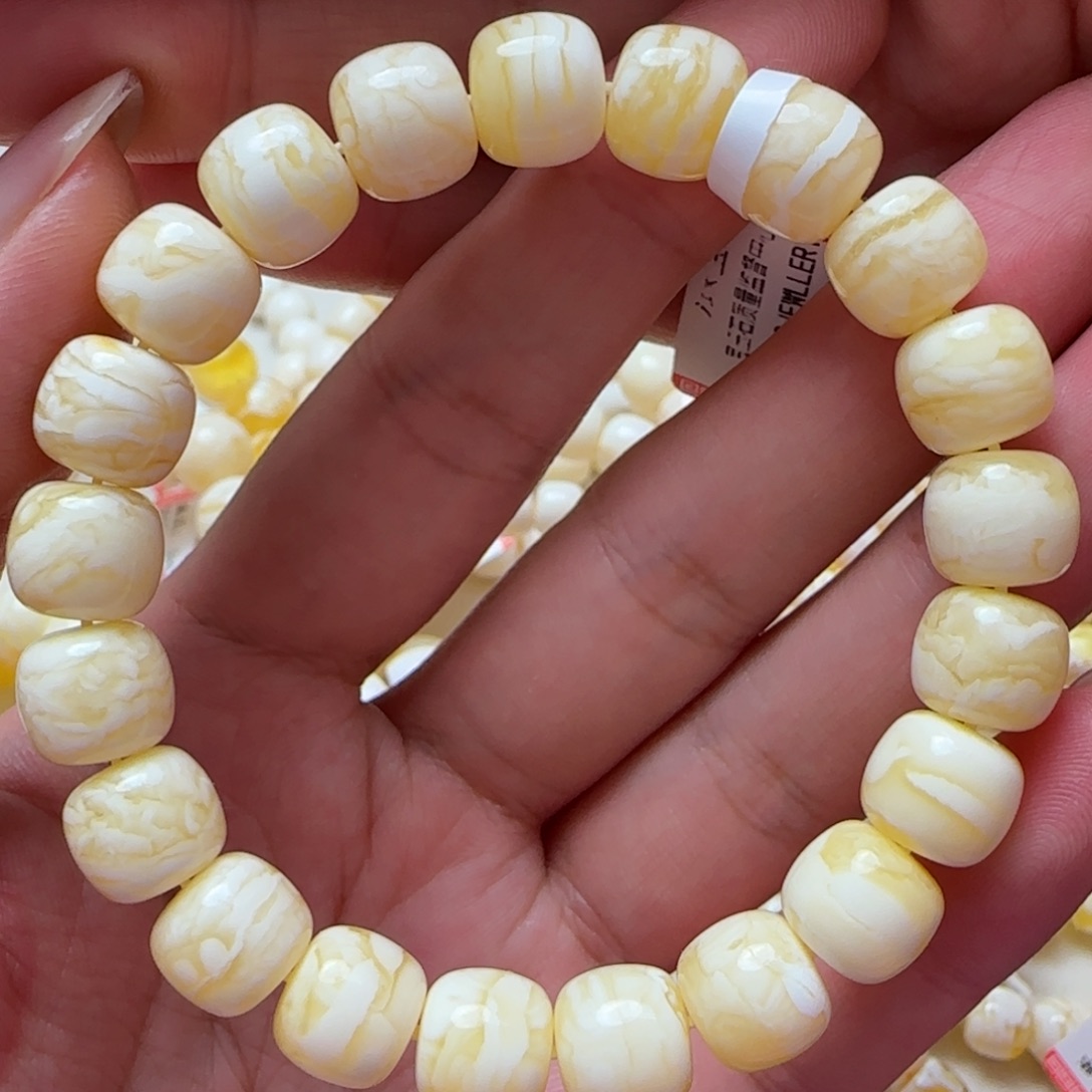 琥珀手链未镶嵌蜜蜡