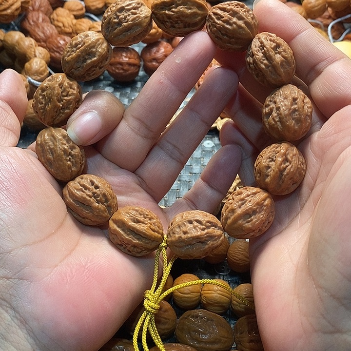 手串文玩核桃粗筋八棱