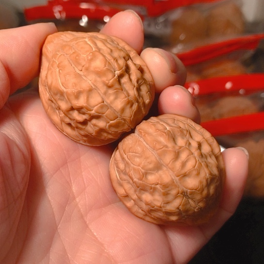 文玩核桃把件龟甲纹