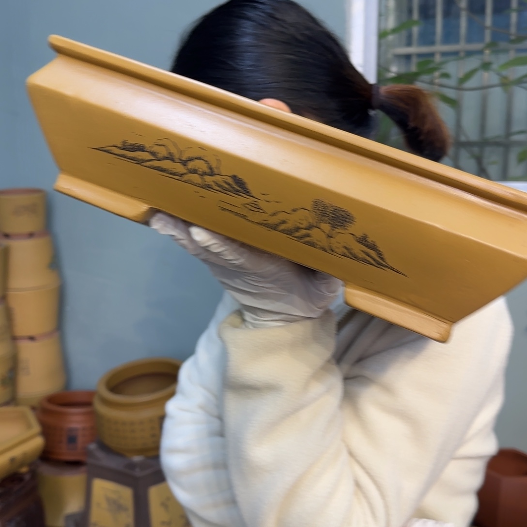 紫砂花盆紫砂口径32