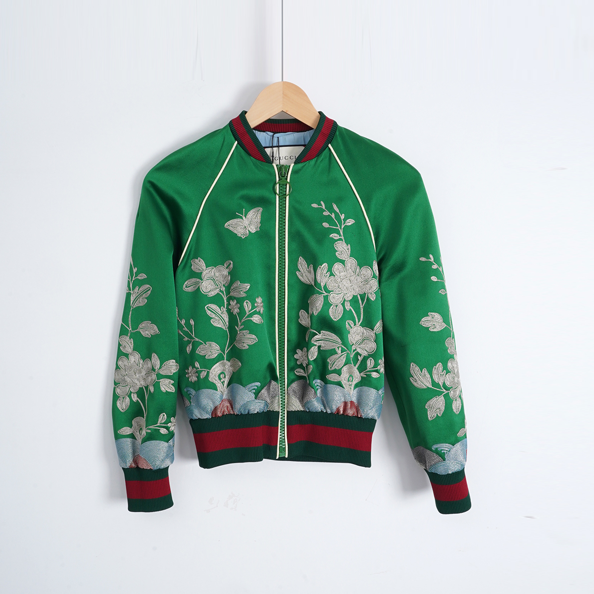 99新 GUCCI/古驰 桑蚕丝/SC0874/外套/38码/古驰女装