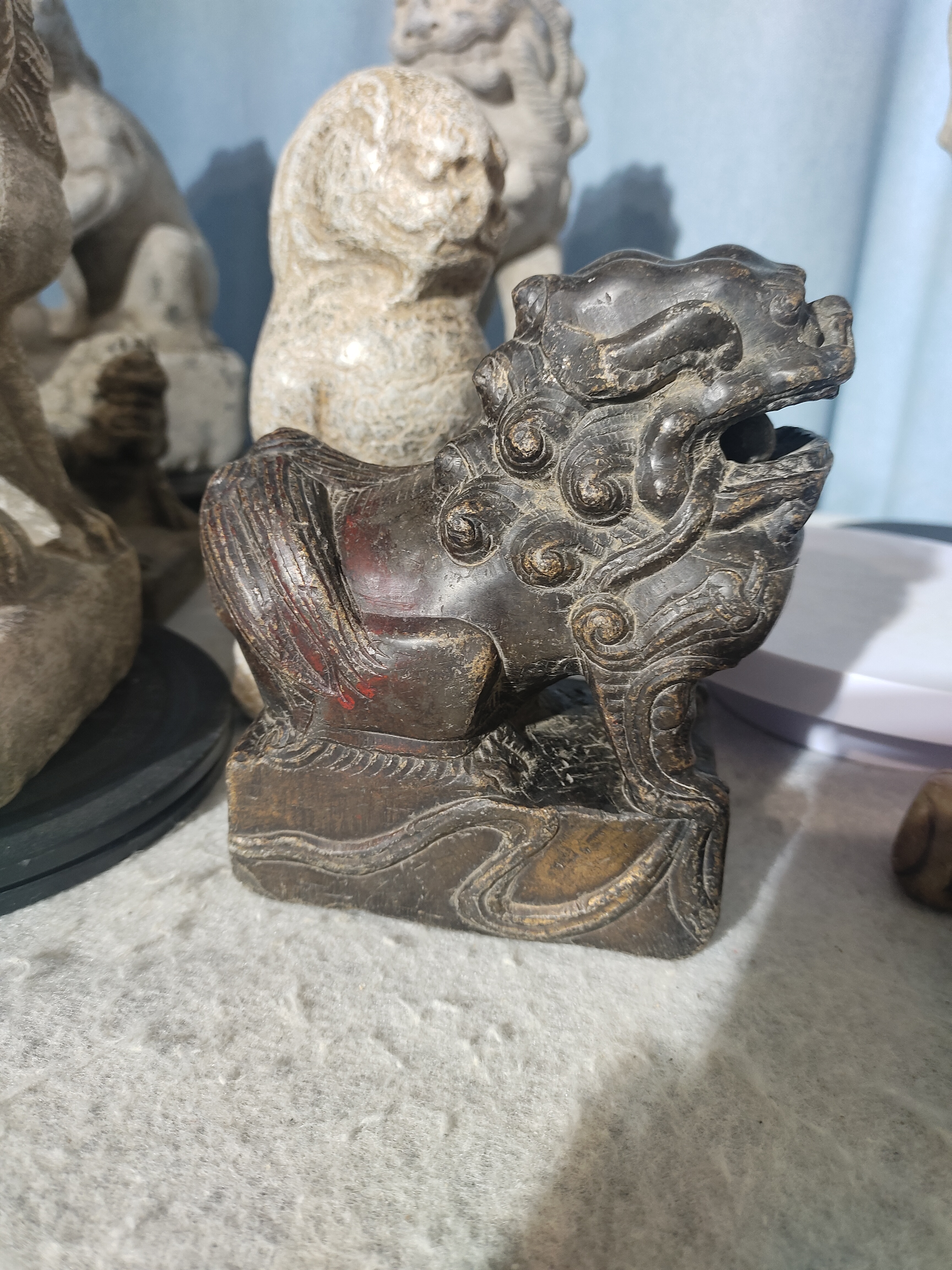 青石关中狮 不包邮