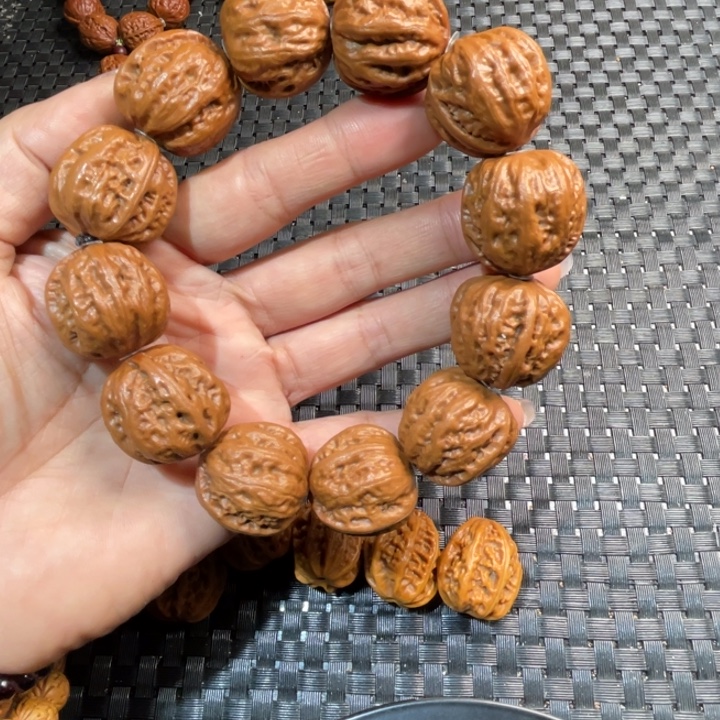 纯野生小核桃手串