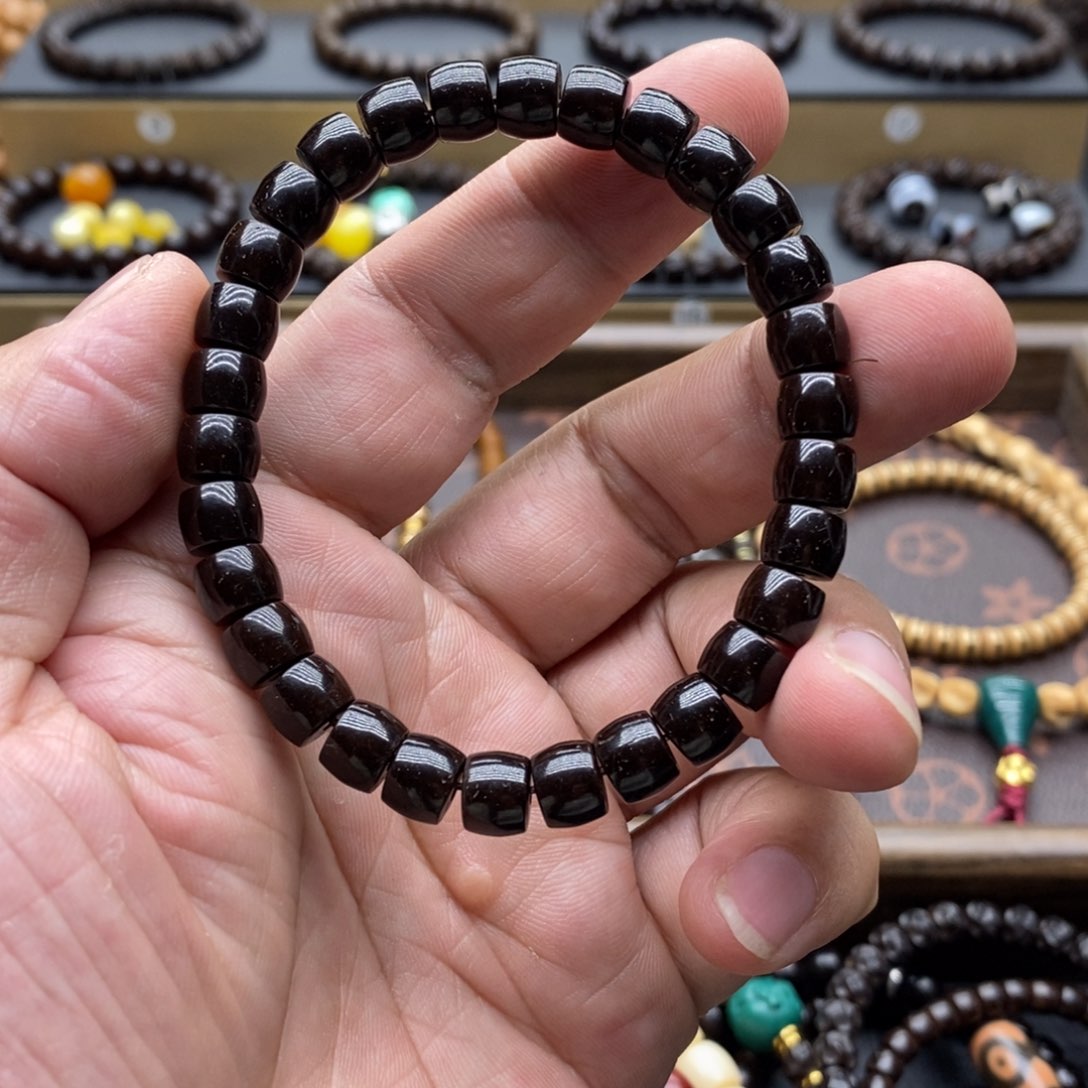 椰蒂手串海***1黑金直切8❌6.5