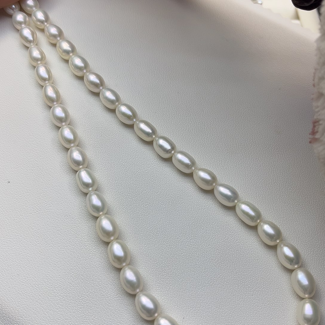 淡水珍珠颈饰银S925镶嵌