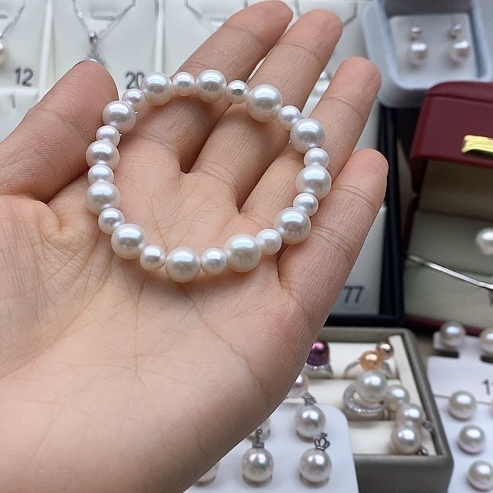 银福利冷光手链大小珠