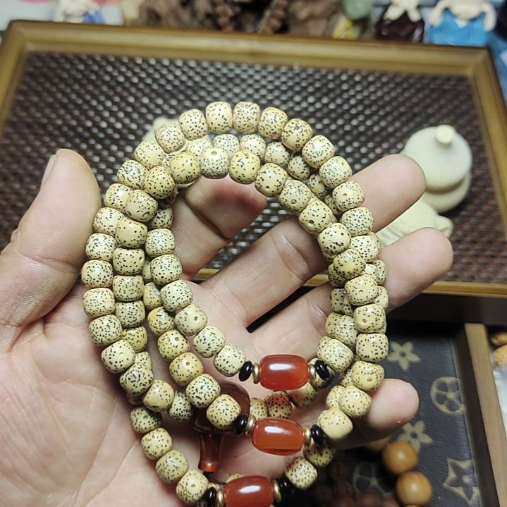 @***高猴头核桃手串星月菩提108