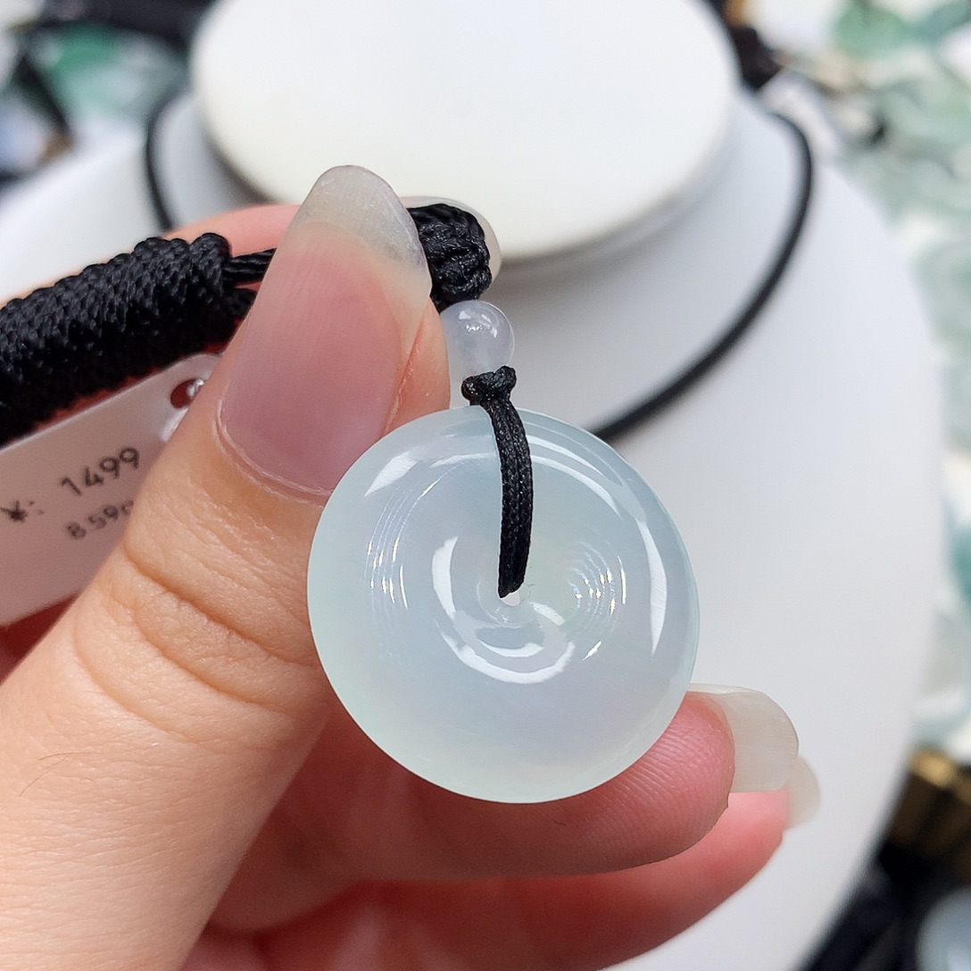 翡翠未镶嵌胸饰翡翠15，23.5/6.2