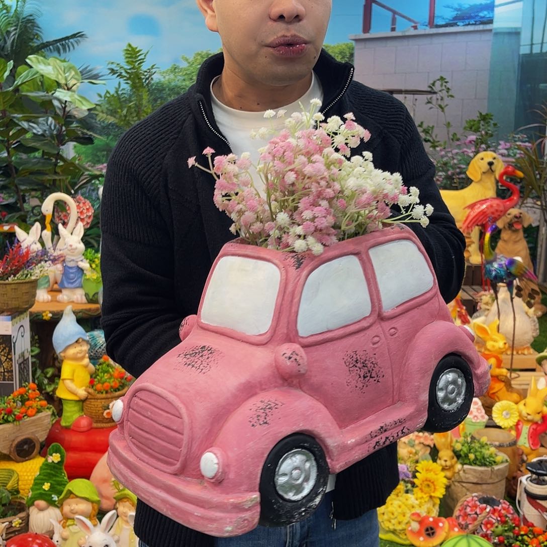 红陶花园庭院摆件