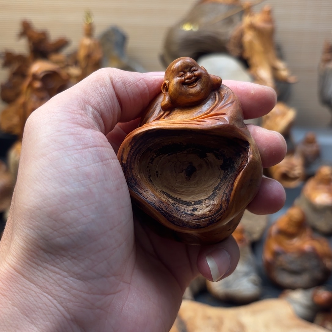 成***汤柏木太行崖柏手工雕刻