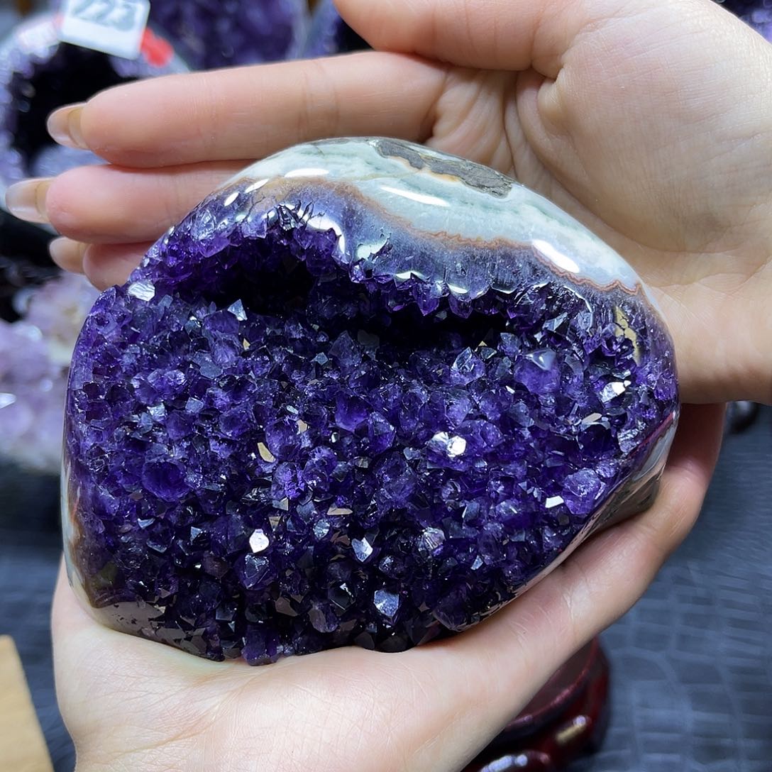 A***e大型摆件（非配饰）紫晶未镶嵌