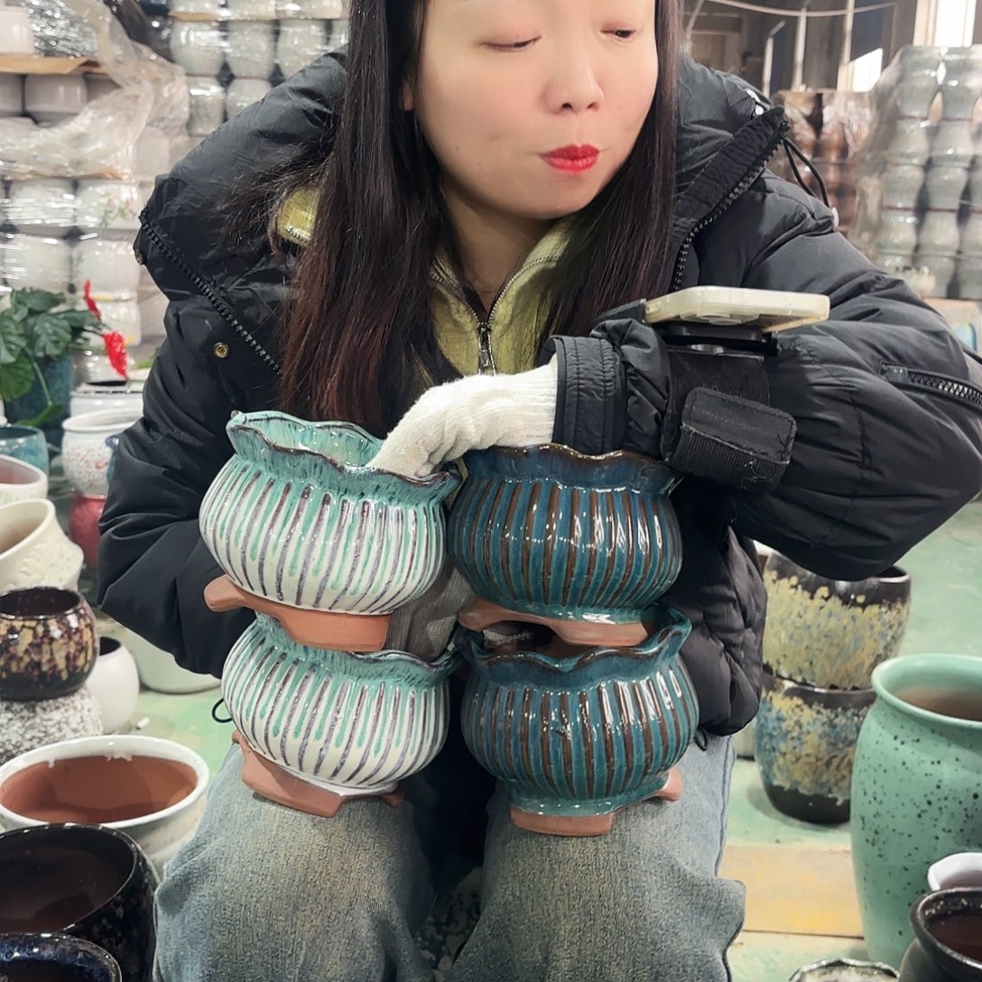 正品四个高12/14红陶